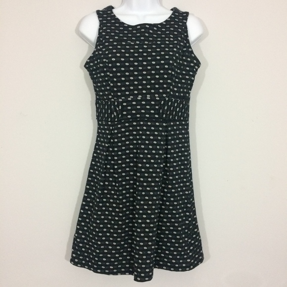 FANG Dresses & Skirts - FANG Womens Medium Polka Dot Sleeveless Midi Dress